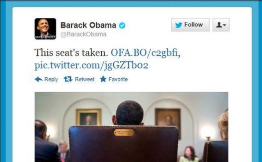 This seat`s taken