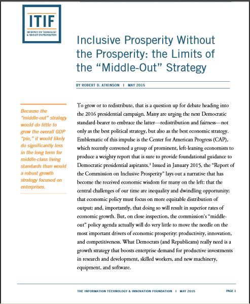 Inclusive Prosperity without the Prosperity